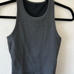 Gray Sleeveless Women's Top